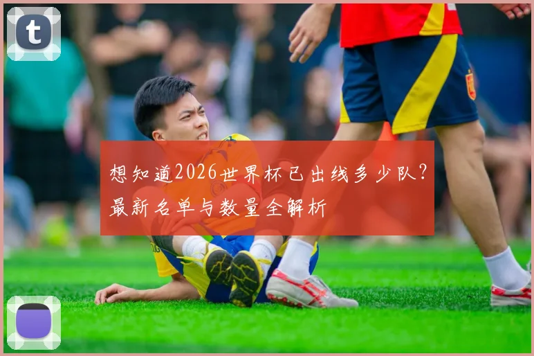 想知道2026世界杯已出线多少队？最新名单与数量全解析